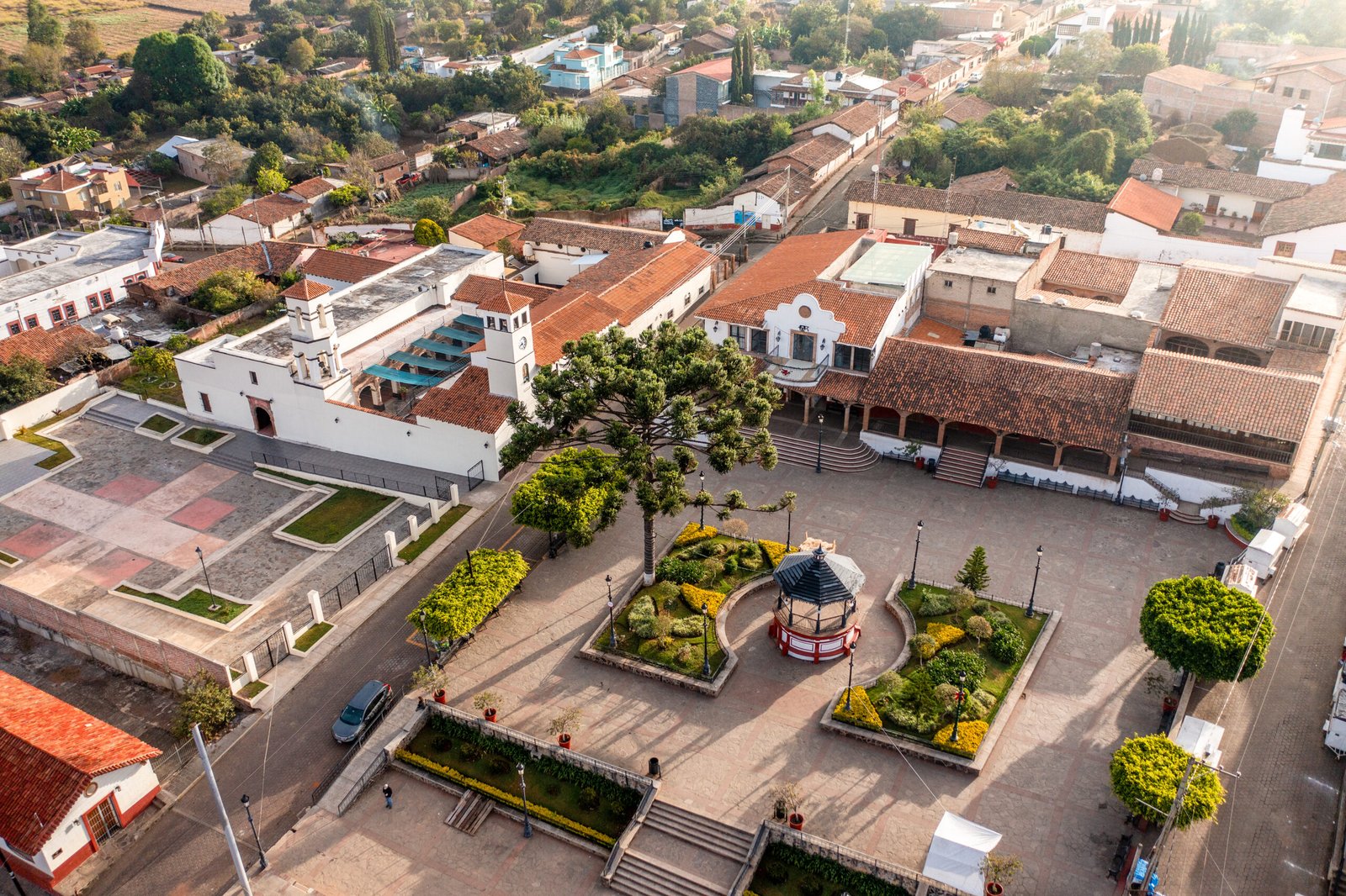 Vista aérea de Chiquilistlán, Jalisco