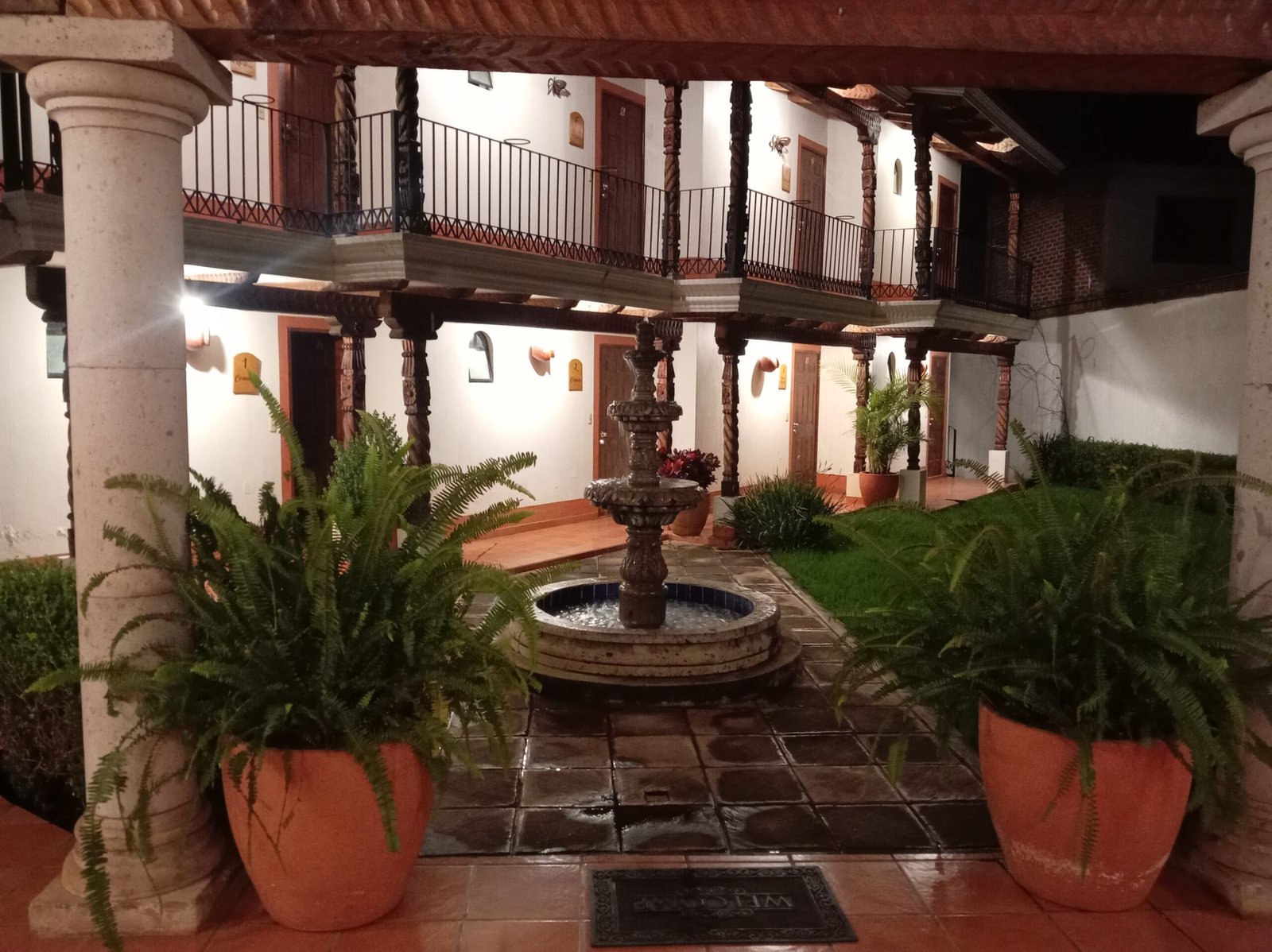 Patio de Posada Jaluli